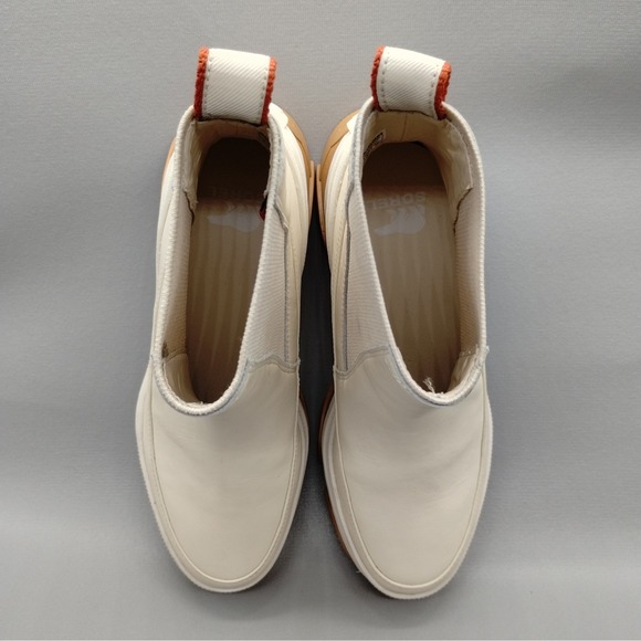 Sorel Brex Chelsea Chukka Boots Womens Size 8 Natural Sea Salt Waterproof - Picture 7 of 8